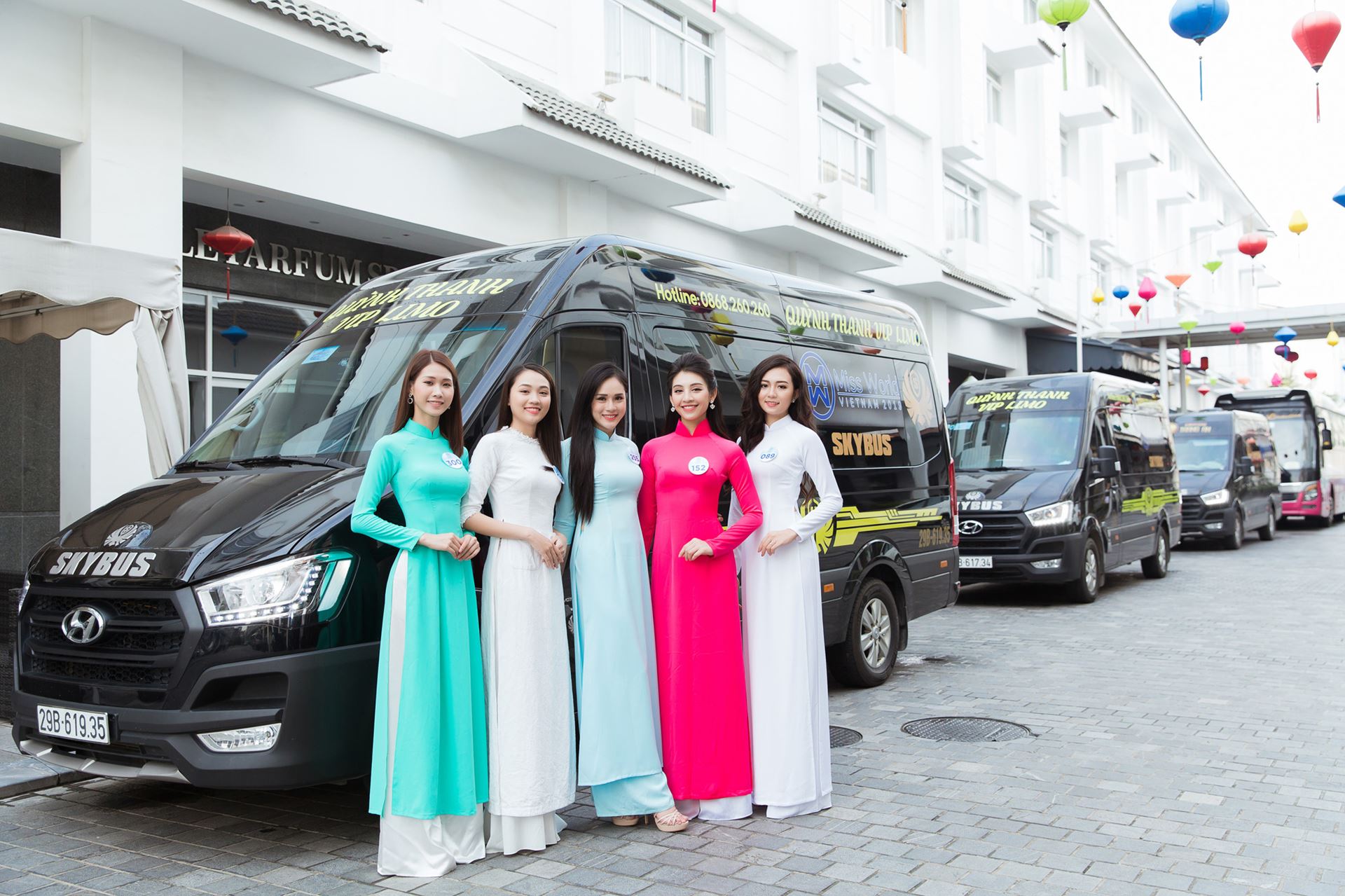 xe limousine Skybus & Miss World Vietnam 2019 - 9